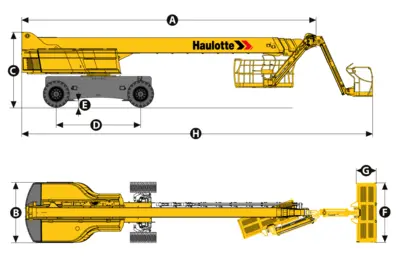 New | in-Stock 2026 HAULOTTE HT132 RTJ PRO Telescopic Boom Lifts Pennsylvania US | Iron Exchange Equipment Solutions #1353958