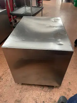 Used Wells Used Wells Stainless Steel Freestanding 2 Drawer Food Chip Warmer 220V Heated Cabinets & Displays Illinois US | Falcon Restaurant Supply #1375859