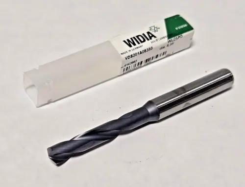 WIDIA HANITA SOLID CARBIDE VariDrill Drill Bit Drilling VDS201A06350 WU25PD 6.35