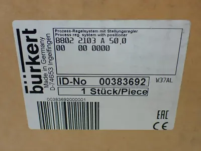 NEW BURKERT 8802 2103 A 50,0