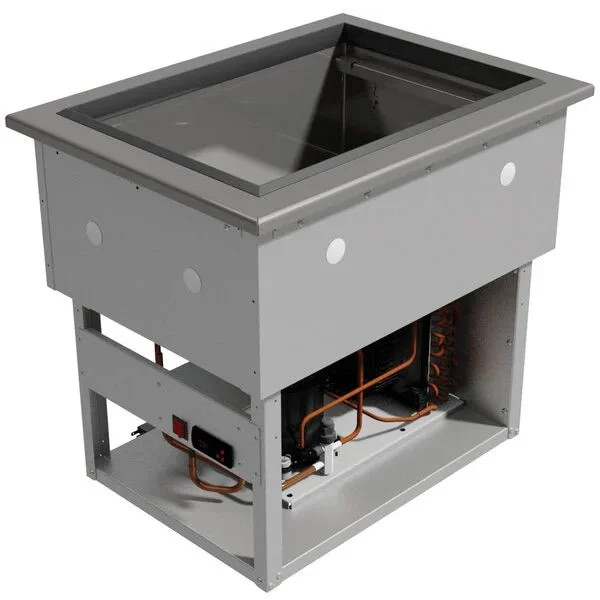 New | in-Stock Advance Tabco Old Stock Advance Tabco DIRCP-1 Stainless Steel One Pan Drop-In Refrigerated Cold Pan Unit 120V Frost Tops Illinois US | Falcon Restaurant Supply #1375929