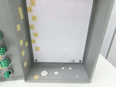 Wiegmann N1C162406LP Electrical Enclosure 24x16x6" Control Panel Switches 7x9"