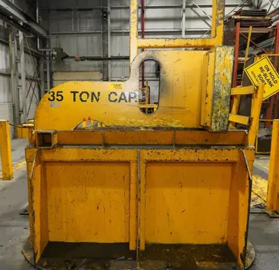 35 TON X 48" OVERHEAD CRANE CO C-HOOK COIL LIFT ATTACHMENT: STOCK #23456