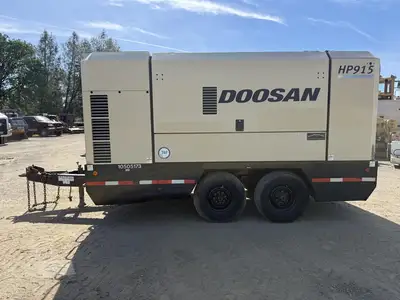Used 2015 DOOSAN HP915 Air Compressors, Portable California US | Mittry Construction #1363498