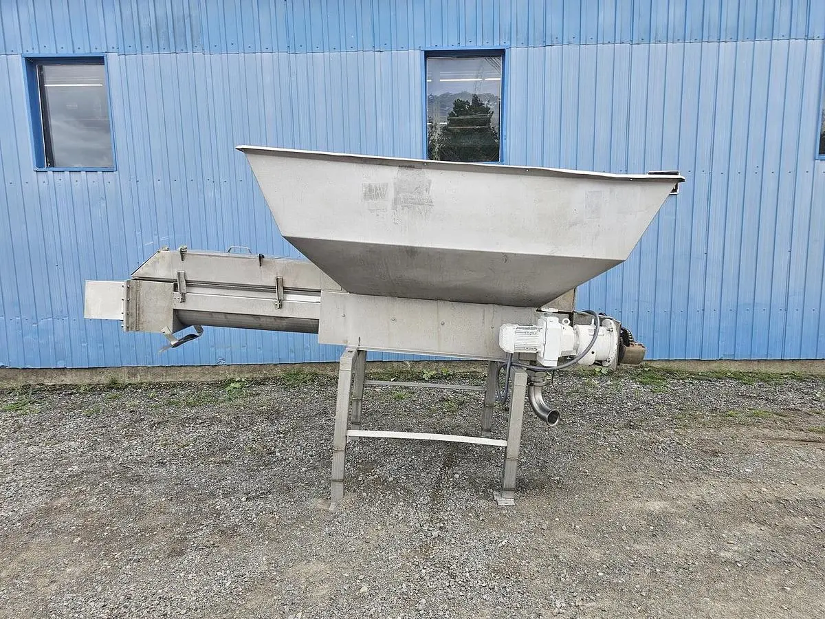 Used Screw Conveyor, 14'' Diameter X 112'' Long