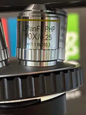 Fisherbrand Inverted Research Microscope, With 3 Objectives, Looks & Works Great