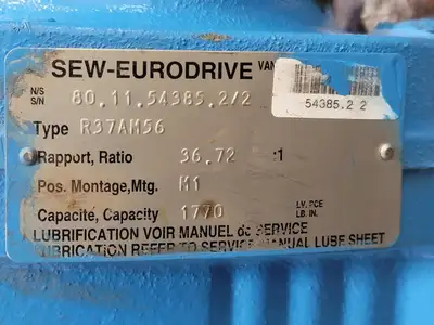USED SEW-EURODRIVE R37AM56