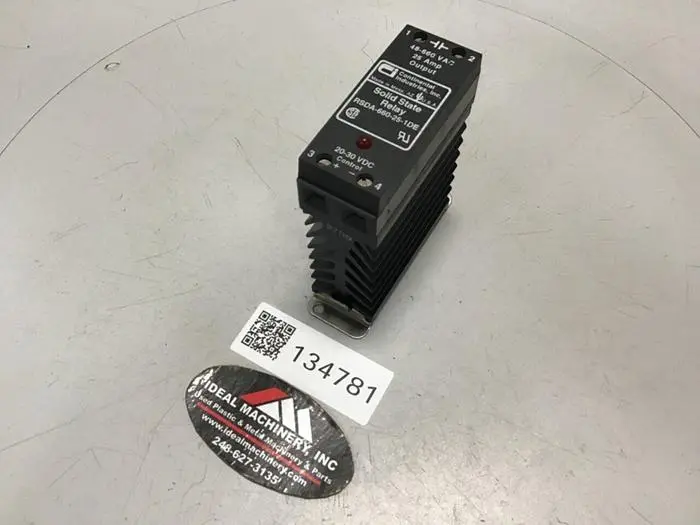 Used CONTINENTAL INDUSTRIES RSDA-660-25-1DE Relays & Switches Michigan US | Ideal Machinery #701635