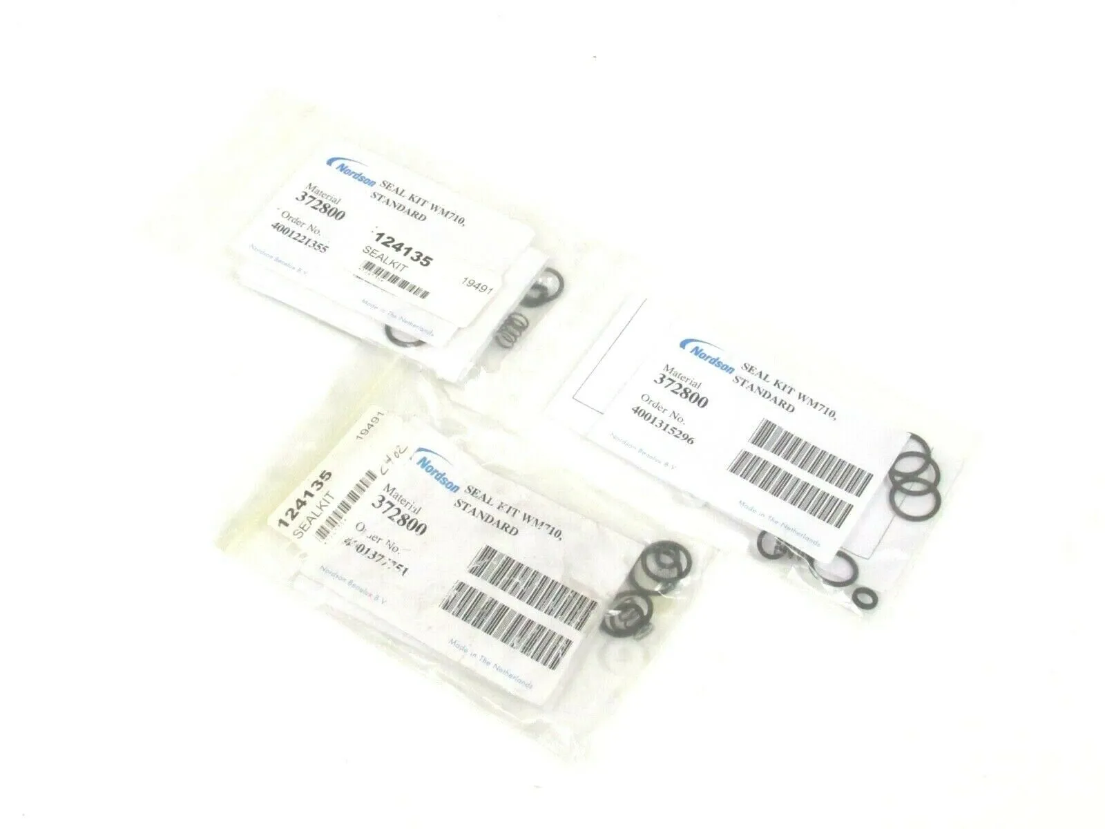 3 NEW NORDSON WM710 372800 SEAL KITS