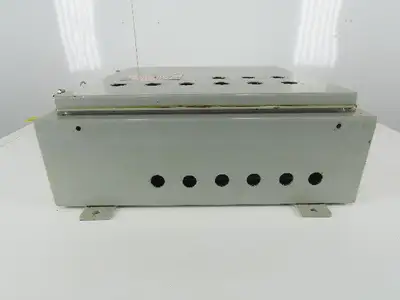 HAMMOND MANUFACTURING Wall Mount Electrical Enclosure JIC 20x20x6" W/Back Plate