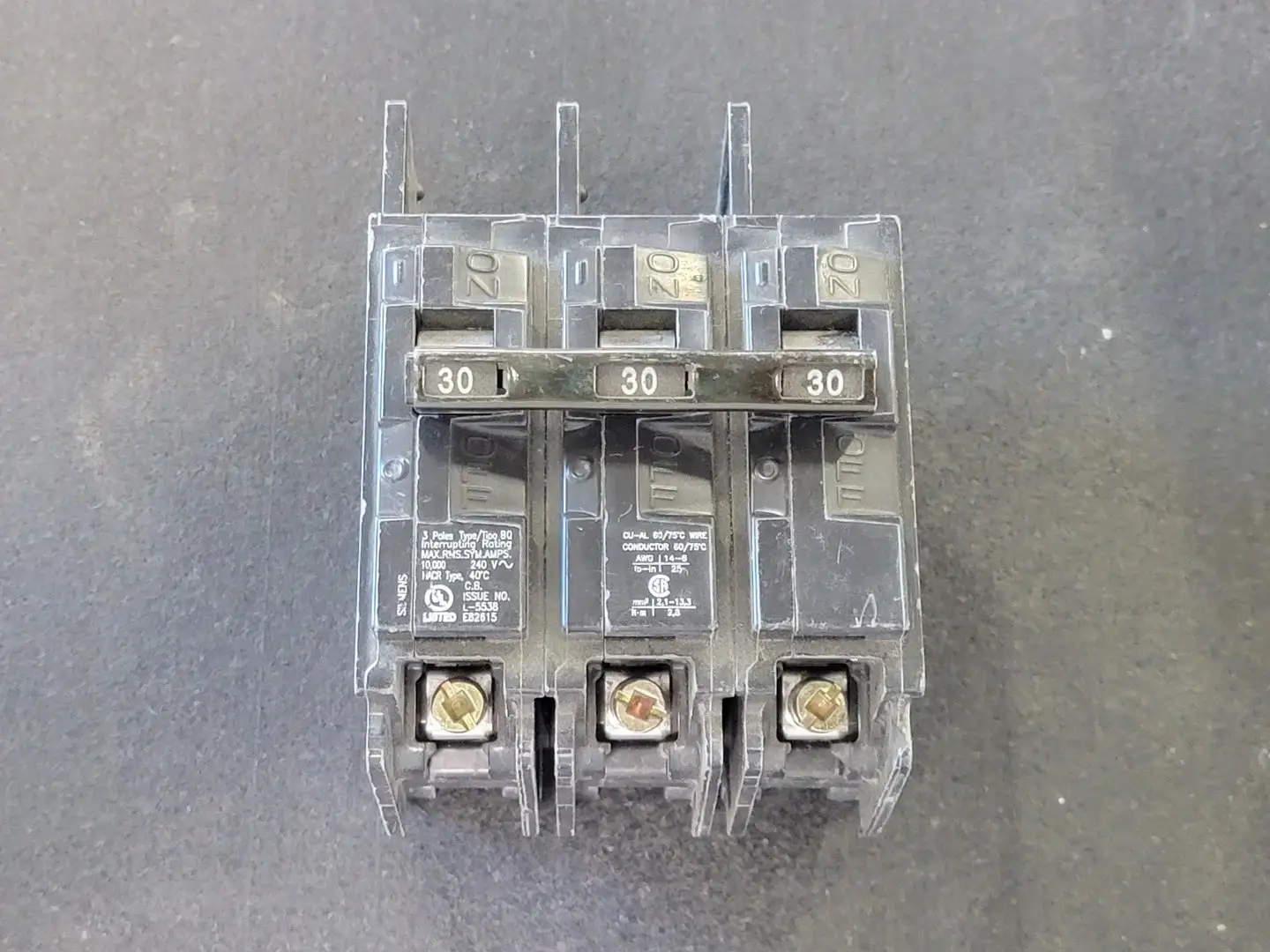USED SIEMENS BQ3B030