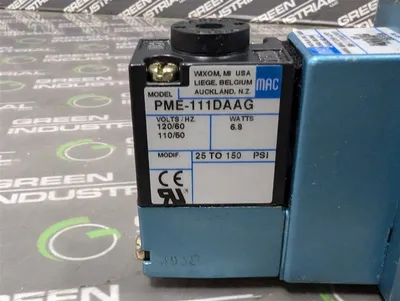 MAC MAC125A-V2F2-PM-111DA(UNIV) Double Solenoid Valve Assembly Used