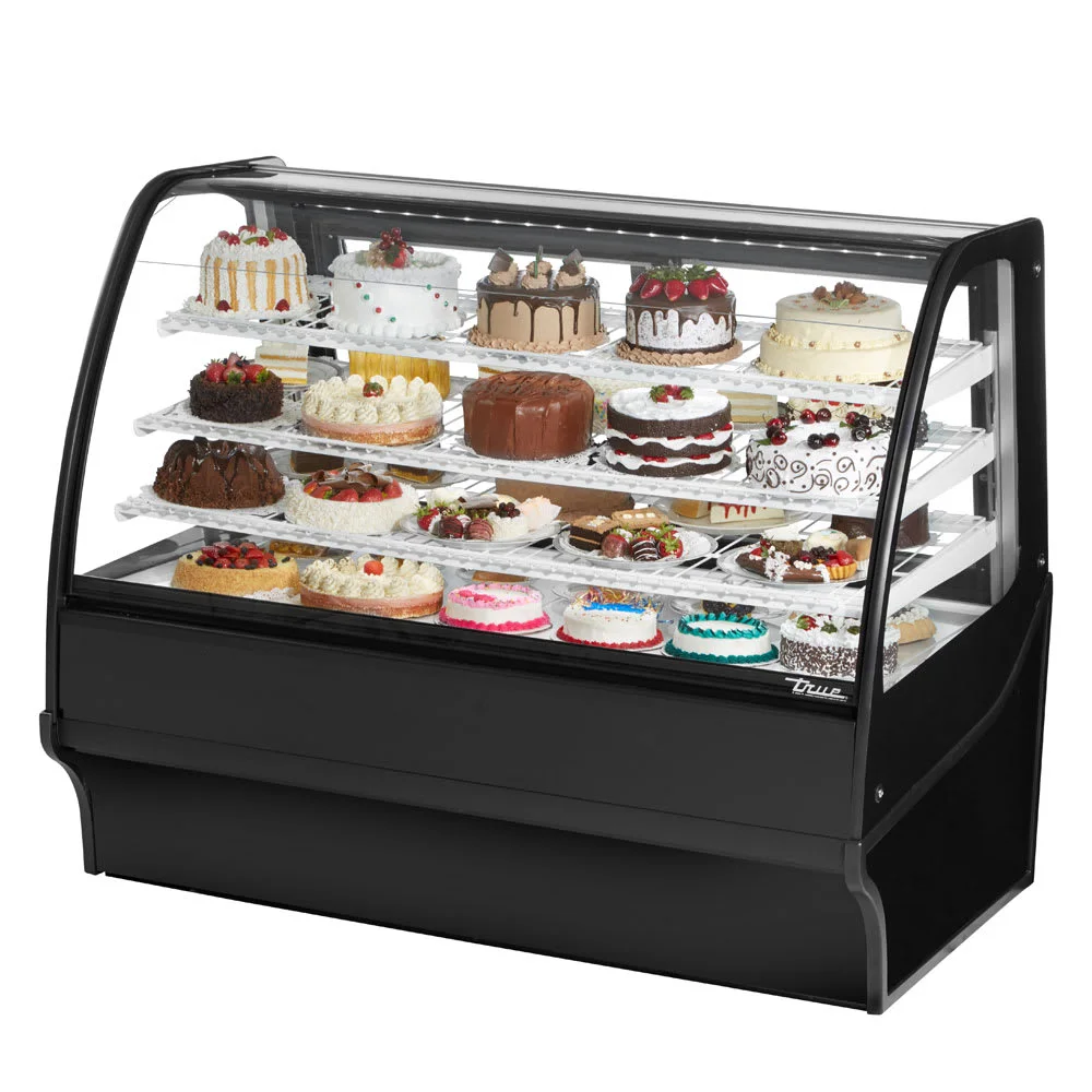 Used True TDM-R-59-GE/GE-B-W Display Refrigerators Illinois US | Falcon Restaurant Supply #1373856