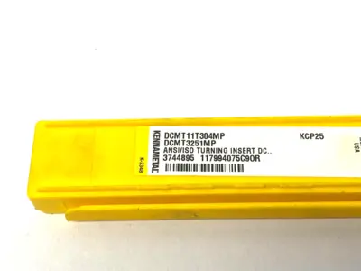 3744895 | Kennametal  Screw-On DCMT-MP Positive Inserts DCMT11T304MP PKG OF 5 - New