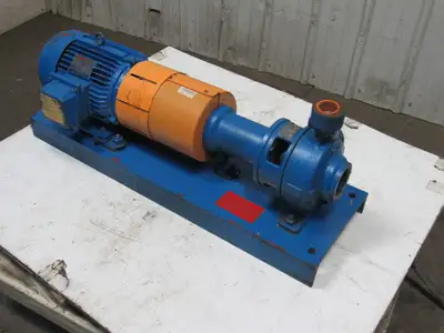 Teco TEAMHE 5Hp 3510RPM 3Ph 230/460 50/60Hz 1.5x2.5x5" Centrifugal Pump