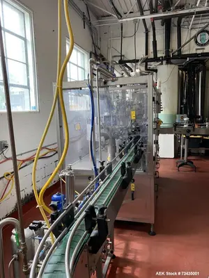 Used Moravek Carbonated Beverage Filling Line – Model BC15 + 12/12/1 | 12 & 22 oz Changeover | Craft Beer | 2014