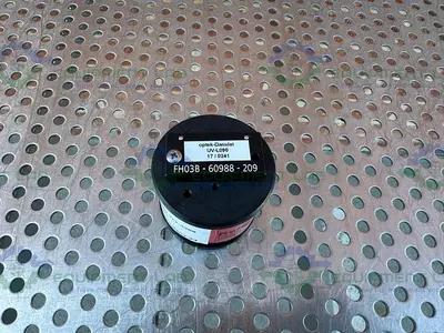 USED OPTEK / DANULAT 1442-0025-0202-23 CALIBRATION FILTER UV-L90, 0.90 AU