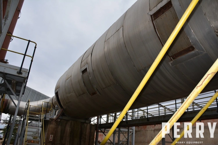 VANDERBROEK 10 Tons Dryer Rotary Drum (Direct/Hot Air) | Perry Equipment