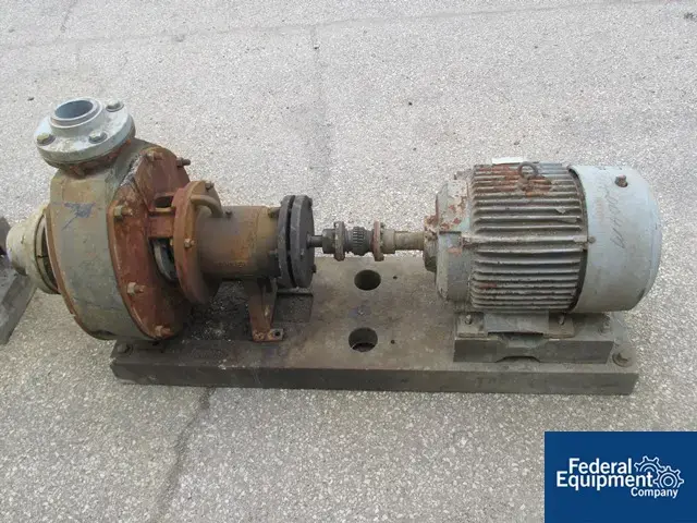 Used Wanner Engineering 4" X 3" Stan-Cor Centrifugal Pump, Type A40, KYNAR Pumps Ohio US | Federal Equipment Company #125962