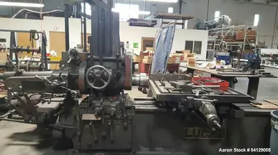 Used Lucas Horizontal Precision 41 Boring Mill | 4" Spindle | #6 Morse Taper | 60" X-Axis Travel | Rotary Table Included
