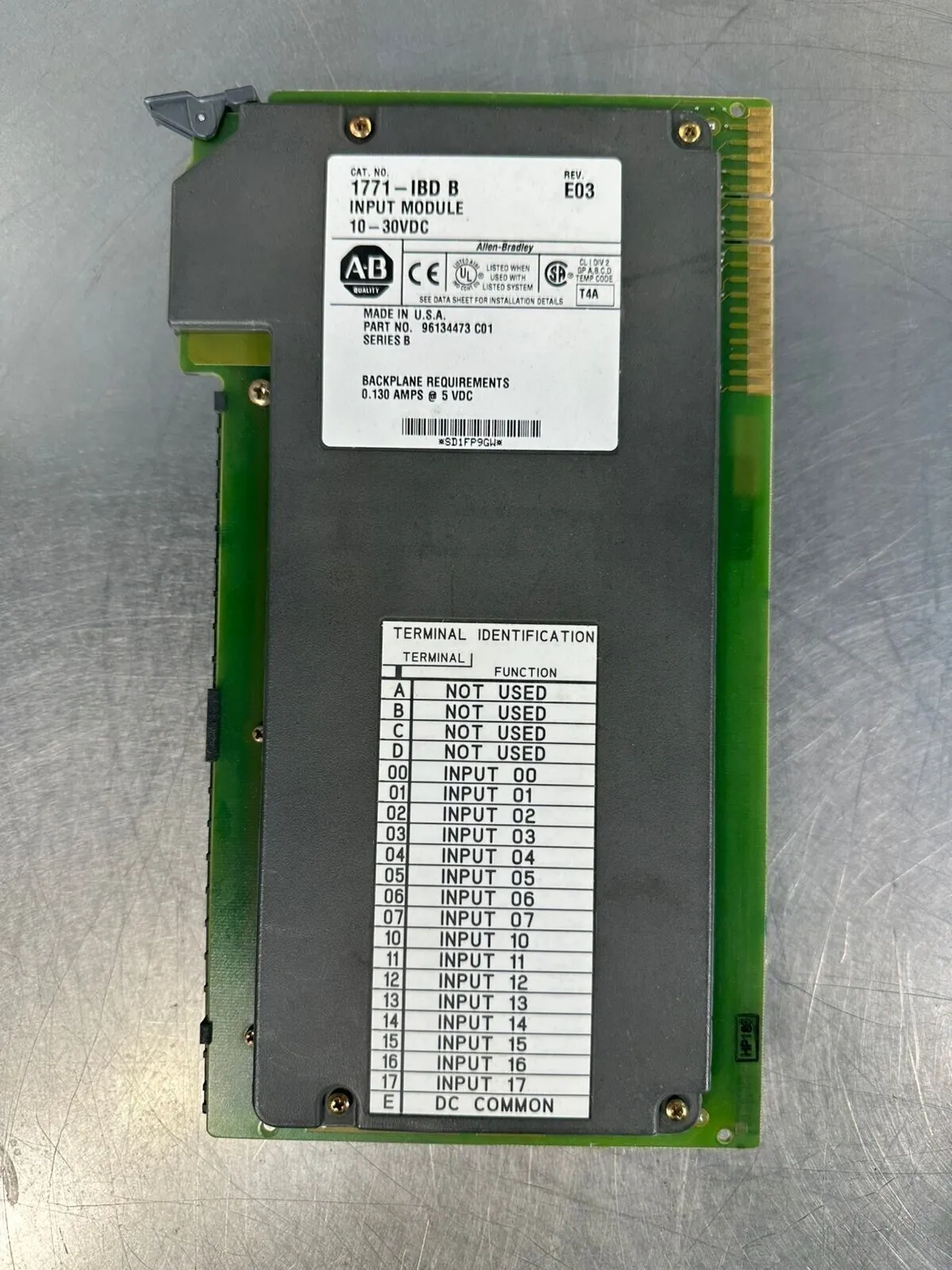 Used Allen-Bradley 1771-IBD Misc Electrical & Power Parts South Carolina US | Palmetto Automation #1503267