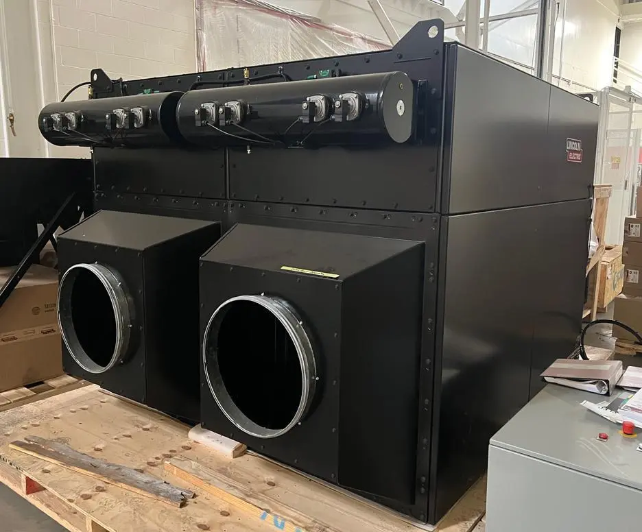 LINCOLN ELECTRIC WELD FUME CONTROL SYSTEM(NEW & NEVER INSTALLED) STOCK # 0888525
