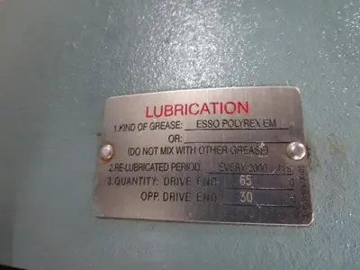 USED TECO WESTINGHOUSE INC. TYPE AEHH8N, CAT. NO. PDH06045