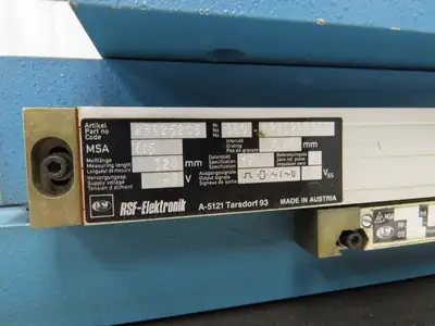 Microvu Vector 12x12 Video Measurement Inspection System 12" Area RSF Elektronik