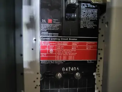 USED SIEMENS CED63B080