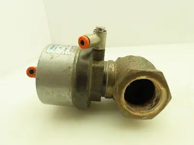 Valvaut Effepi Z200306E Pneumatic Air Controlled Globe Valve 1" NPT PTFE Bronze