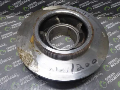 Lot of 4 Unbranded Impellers 2nd,5th,8th and 9th Stage 5 Vanes each Used