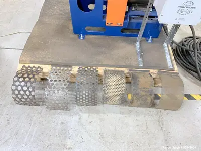 Used Baby Hippo Hammer Mill – 5 HP Motor with VFD & Air Conveyor | 6 Screen Sizes