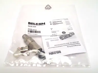 New | in-Stock Belden M12 Connector Electrical Fittings Michigan US | Maverick Industrial Sales #1396871