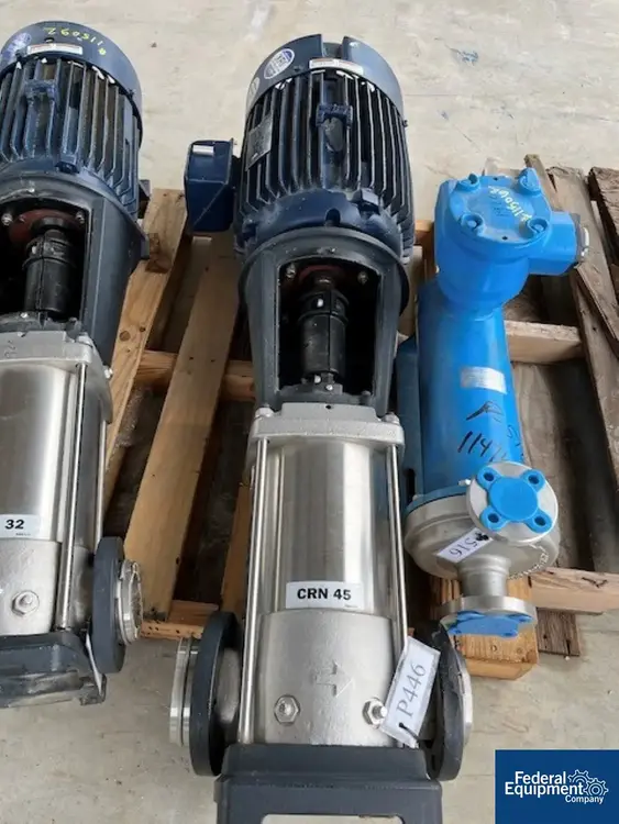 Used Grundfos Grundfos Pump, 316 S/S, 20 HP, Type CRN45 Pumps Texas US | Federal Equipment Company #1337765