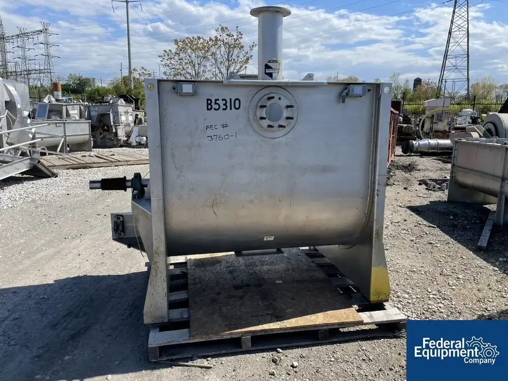 USED Scott Equipment 62 Cu Ft Scott Equipment Ribbon Blender, S/S