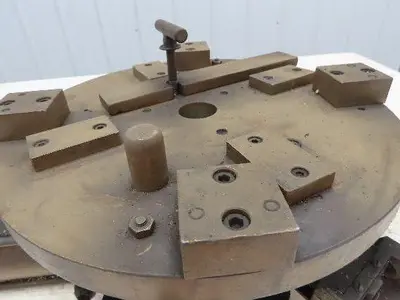 Air-Hydraulics 14" Pneumatic Rotary Index Table