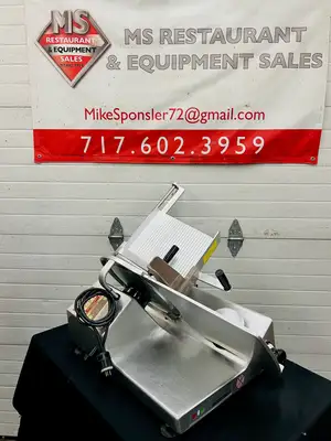 Bizerba SE12 Commercial Deli Meat Slicer Fully Refurbished Tested and Working