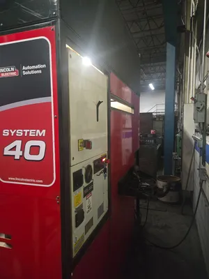 2014 LINCOLN ELECTRIC system 40 Rotary Table Type Welders | 520 Machinery Sales LLC (40)