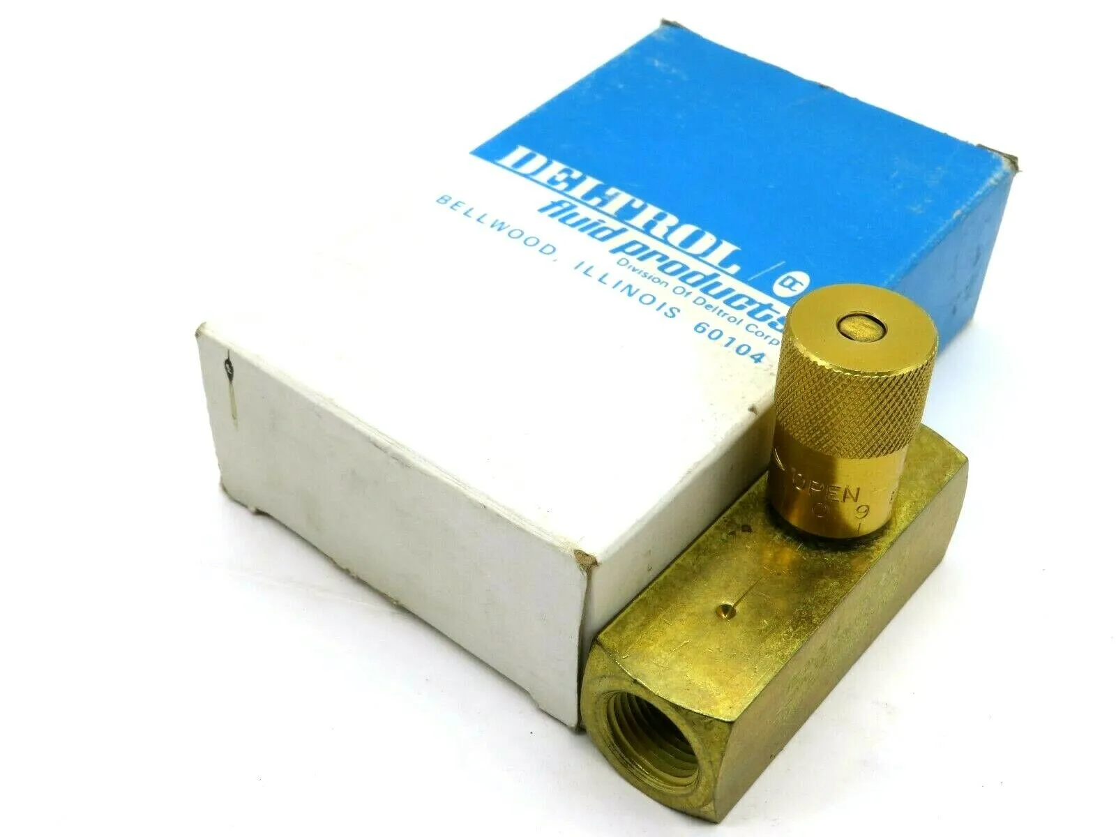 NEW DELTROL EF30B FLOW CONTROL VALVE
