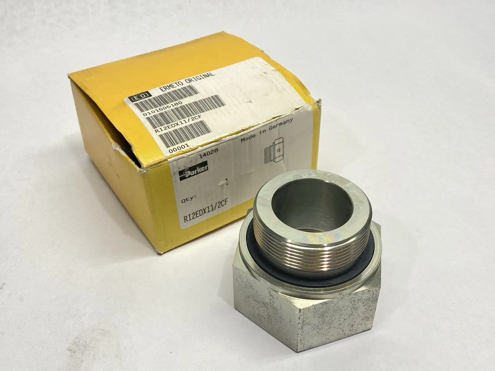 RI2EDX11/2CF | Parker  Ermeto DIN Port Reducer G 2 A" x 1-1/2" - New Other
