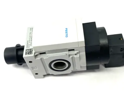 USED FESTO ON/OFF VALVE 1/4" PORTS, 3/2-WAY, CLOSED 542578