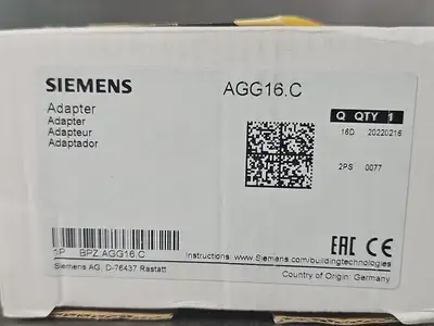 Siemens AGG16.C flame detector seat loc4D14