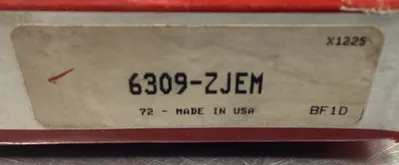 SKF 6309-ZJEM Ball Bearing 6B-2