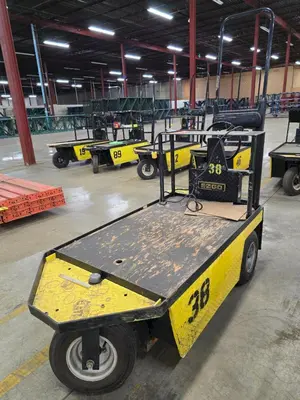 24 VOLT EZ-GO TEXTRON CHASER/TUGGER CART #38: YOBRO #24629