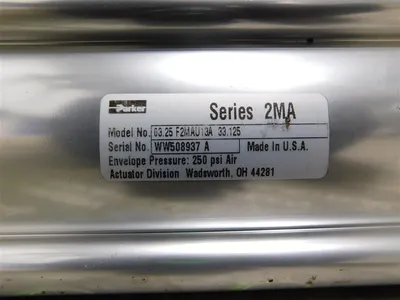 USED PARKER 03.25 F2MAU13A 33.125