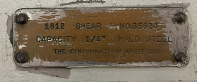 CINCINNATI-INC 1812 Power Squaring Shears | Mohawk Machinery (5)