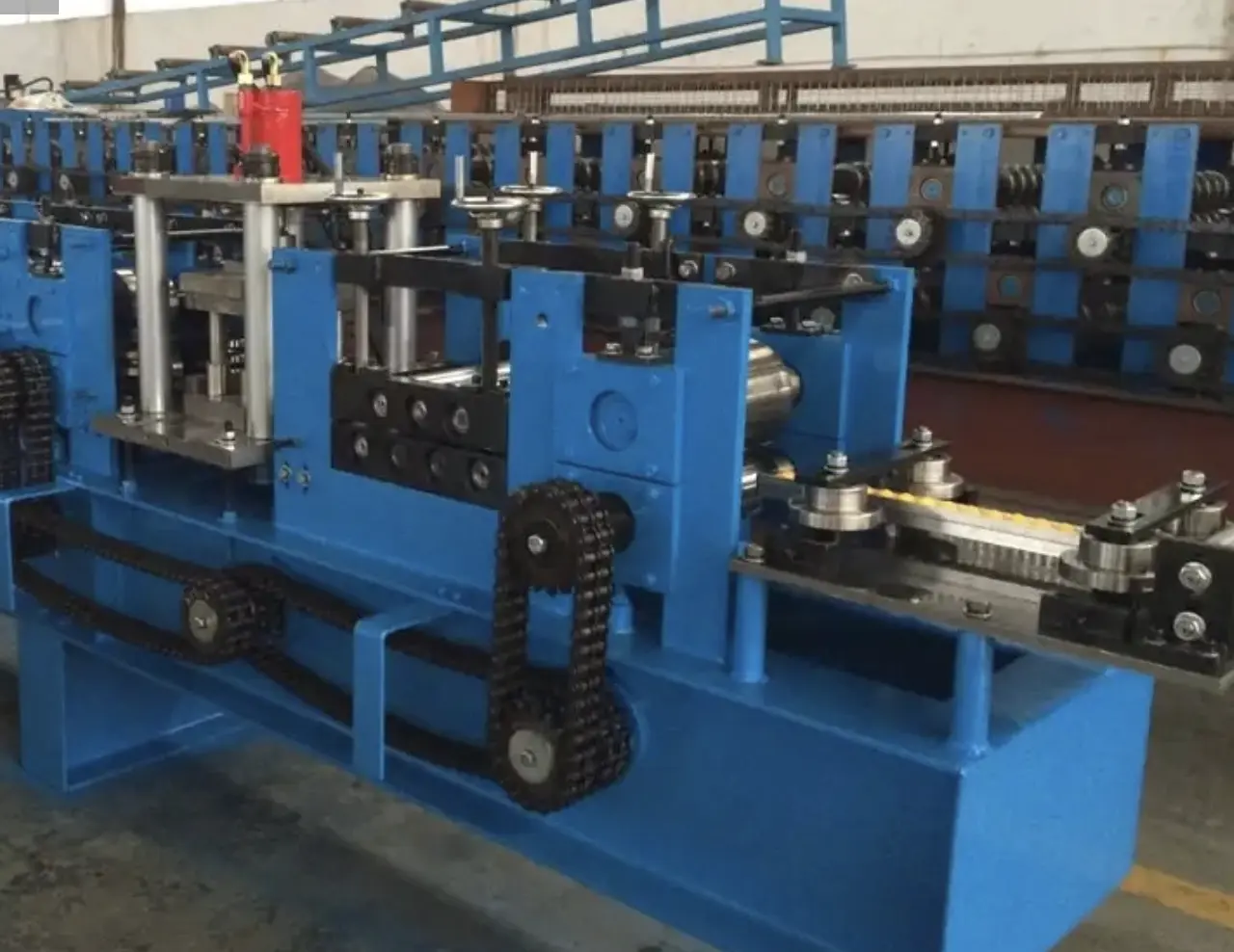 C Bracing Roll Forming Machine in Mexico
