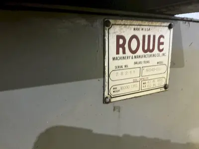 USED ROWE 16040-DSJ