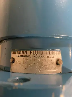 Used ORTMAN 101-BH Cylinders | Surplus Asset Holdings #1207291