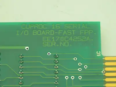 Cupe CUPROC 16 Serial I/O Board  EE170C4252A